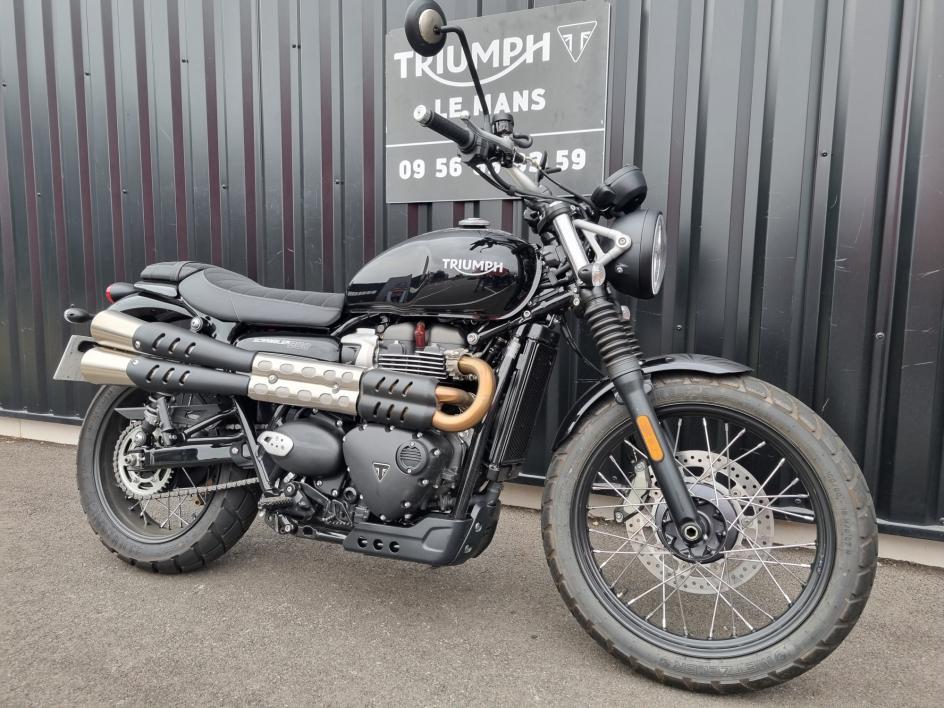 TRIUMPH SCRAMBLER 900 BRIDEE A2